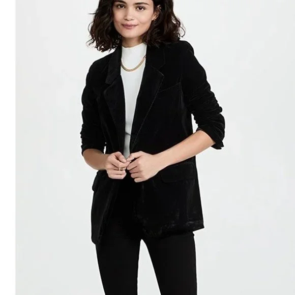 NEW Revolve Shopbop BB Dakota by Steve Madden Crush A Lot Blazer in Black  Small